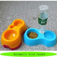 Automatic bird feeder / pet bird automatic water feeder / pet silicone rubber