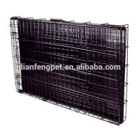 china dog cage small iron dog cage folding double dog cage