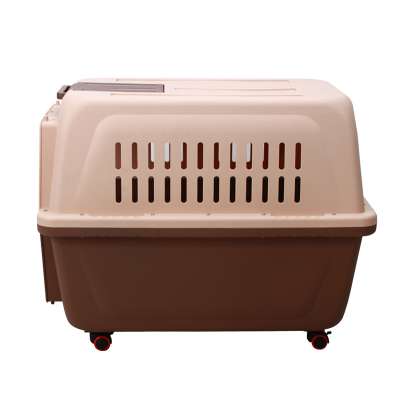 Airline approved Top Load Plastic Transport Dog Cage