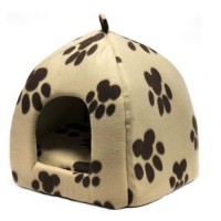 Cheap Decorative Dog Paw Pattern Dog House Large Animal House